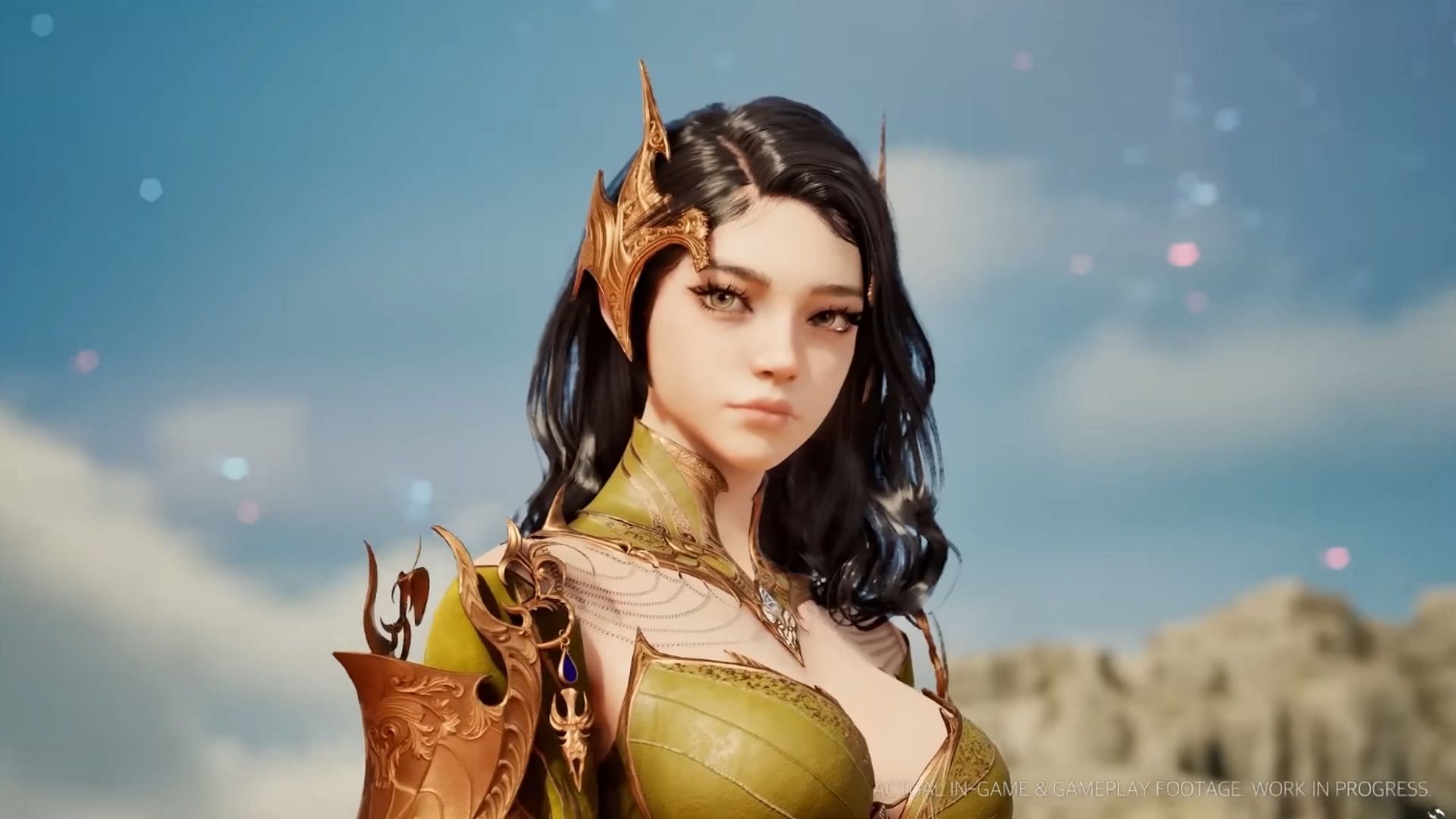 If nothing else, Aion 2's visuals, for characters and the world itself are stunning (Image via NCSoft)